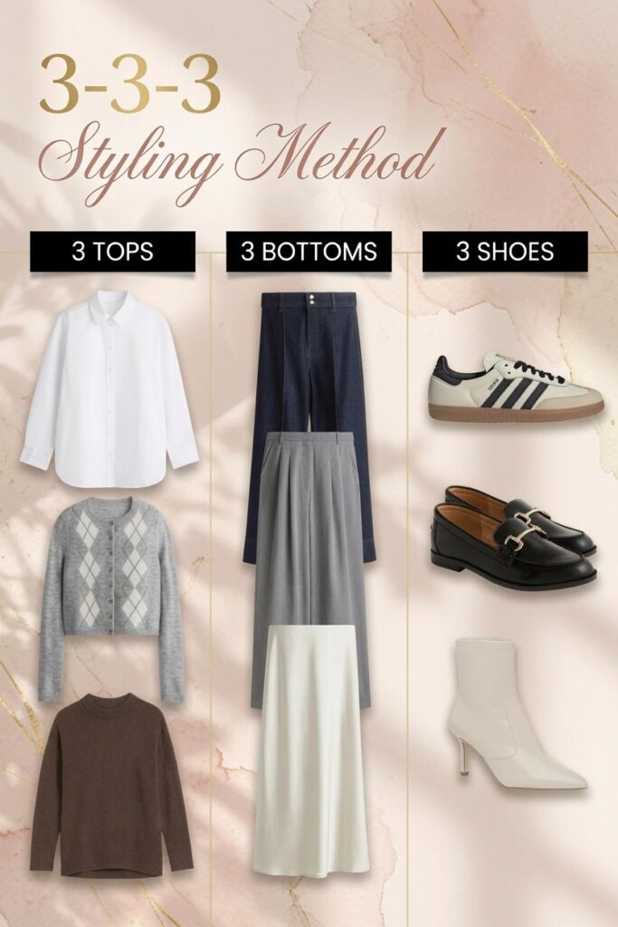 Capsule Wardrobe Formulas and Templates 2026: Project 333, 5-4-3-2-1 & Easy Templates for Beginners