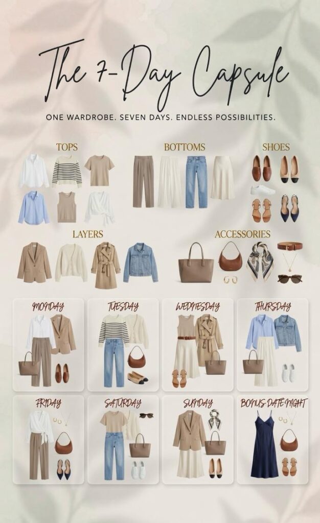 Minimalist Capsule Wardrobe 2026: Timeless Essentials, Simple Formulas & Easy Templates for Beginners