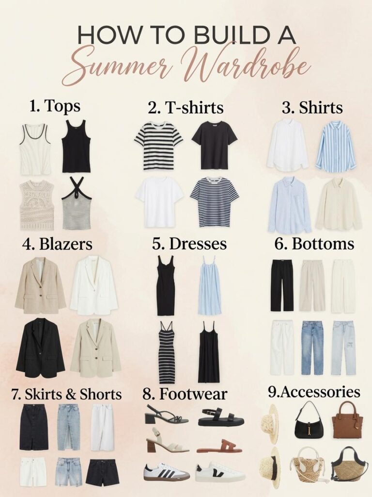 Summer Capsule Wardrobe 2026: The Ultimate Guide for Women’s Travel, Beach & Europe Vacations