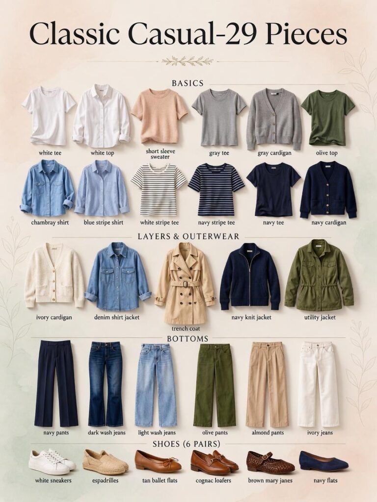 How to Build a Capsule Wardrobe 2026: Step-by-Step Guide for Beginners (With Planning Tips & Templates)