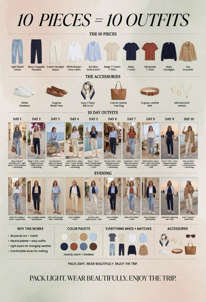 Minimalist Capsule Wardrobe: Timeless Essentials, Simple Formulas & Easy Templates for Beginners
