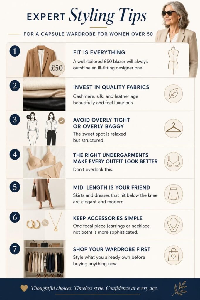 Capsule Wardrobe for Women Over 50: The Ultimate Age-Specific Styling Guide