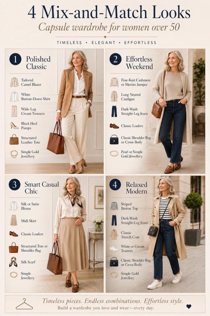 Capsule Wardrobe for Women Over 50: The Ultimate Age-Specific Styling Guide