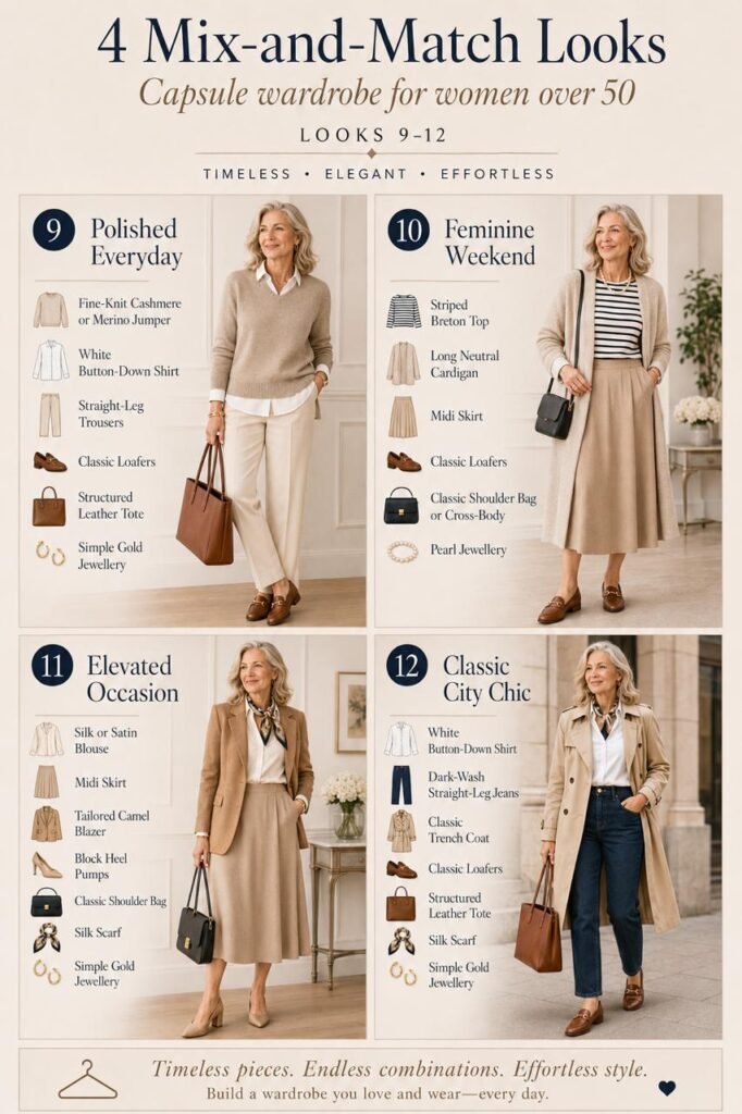 Capsule Wardrobe for Women Over 50: The Ultimate Age-Specific Styling Guide