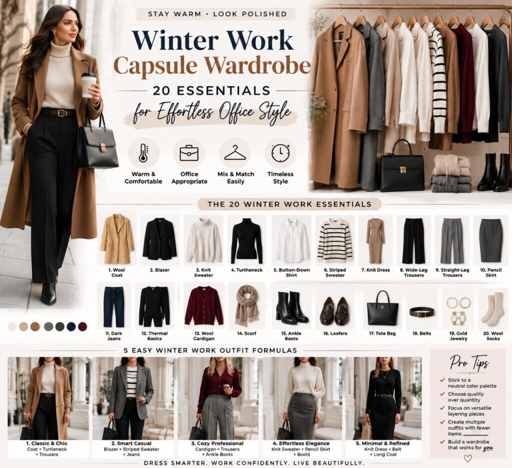 Winter Capsule Wardrobe: The Ultimate Budget-Friendly Guide for Cozy Winter Staples
