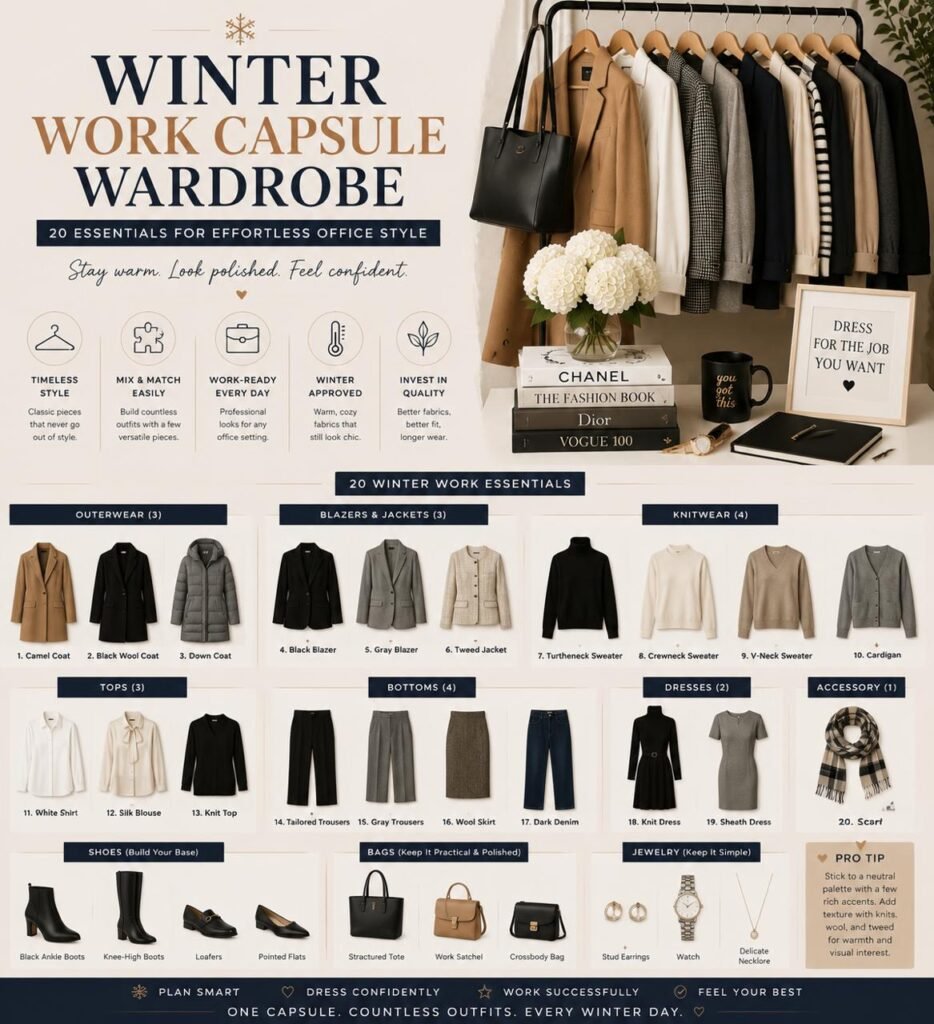 Winter Capsule Wardrobe: The Ultimate Budget-Friendly Guide for Cozy Winter Staples