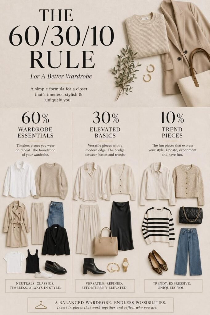 Capsule Wardrobe Formulas & Templates: Project 333, 5-4-3-2-1 & Easy Templates for Beginners