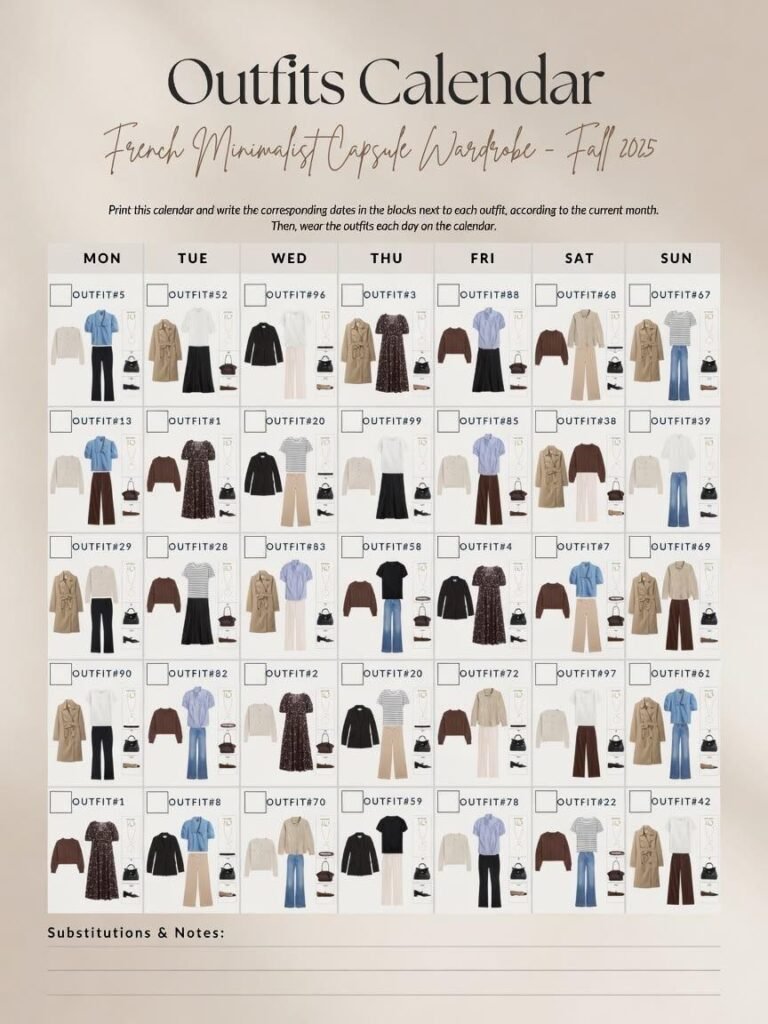 Minimalist Capsule Wardrobe: Timeless Essentials, Simple Formulas & Easy Templates for Beginners