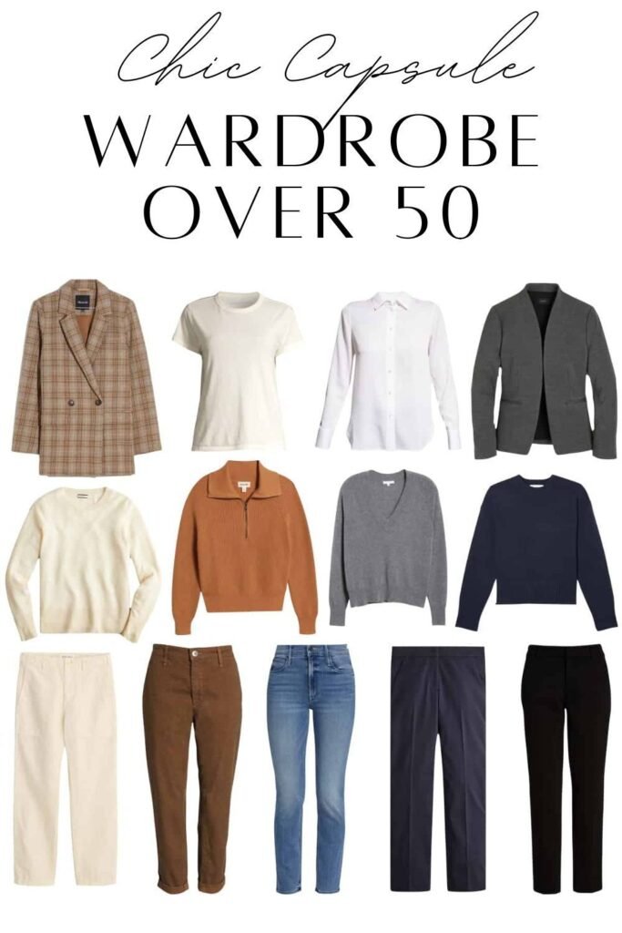 Capsule Wardrobe for Women Over 50