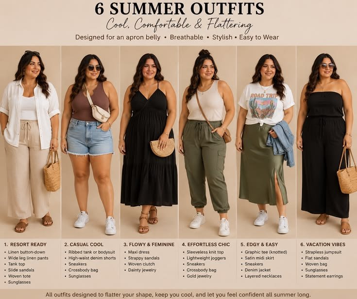 Plus Size Capsule Wardrobe: 20 Flattering Essentials for Every Body Type